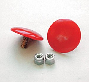 Photo1: Prothane Button Style Bump Stop Ultra-Thin