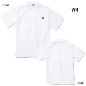 Photo5: MOON Stripe Pull-over Short Sleeve Shirt