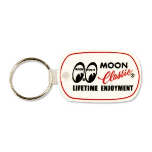 Photo1: MOON Classic Rubber Key Ring