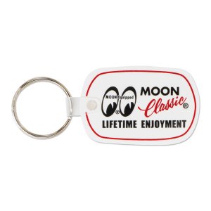 Photo3: MOON Classic Rubber Key Ring