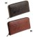 Photo3: MOON Classic Leather Zip Wallet