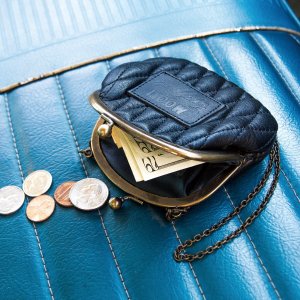 Photo1: MOON Classic Leather Coin Case