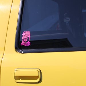 Photo2: Rat Fink Prism Decal