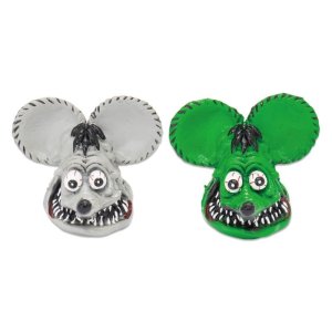 Photo5: Rat Fink Head License Bolt