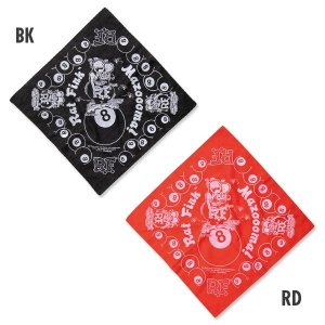 Photo2: Rat Fink 8 Ball Bandanna