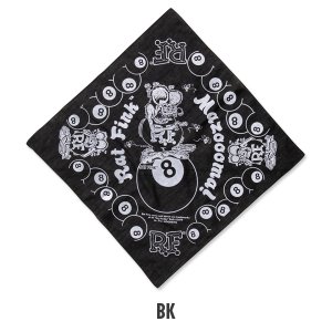 Photo3: Rat Fink 8 Ball Bandanna