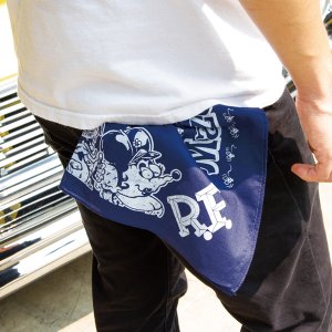 Photo1: Rat Fink Standing Bandanna