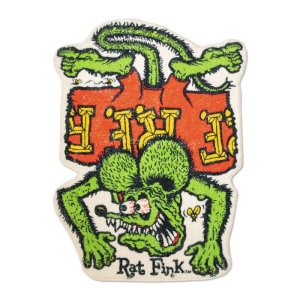 Photo2: Rat Fink Floor Mat