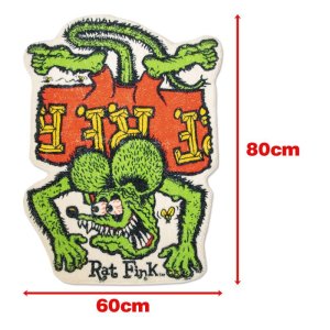 Photo4: Rat Fink Floor Mat