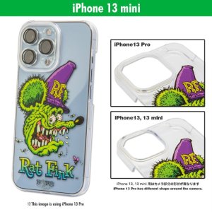 Photo1: 【30%OFF】 Rat Fink Face iPhone 13 mini Hard Case