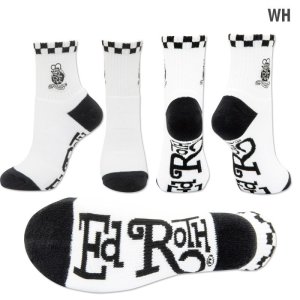 Photo3: Rat Fink Embroidery Short Socks
