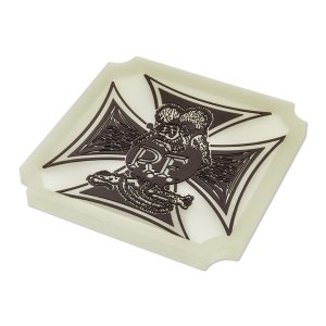 Photo1: Rat Fink Rubber Tray Iron Cross