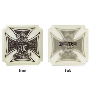 Photo2: Rat Fink Rubber Tray Iron Cross