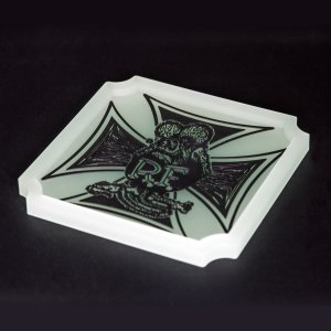 Photo4: Rat Fink Rubber Tray Iron Cross