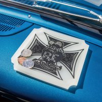 Rat Fink Rubber Tray Iron Cross