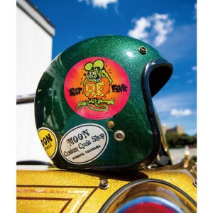 Photo1: Rat Fink Circle Decal