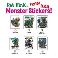 Rat Fink Monster Sticker 2