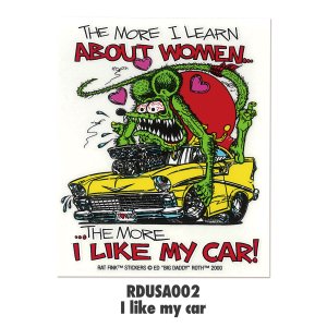 Photo3: Rat Fink Monster Sticker 1