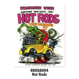 Photo4: Rat Fink Monster Sticker 1