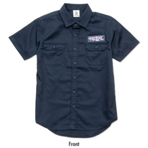 Photo5: Rat Fink Short Sleeve Work Shirt