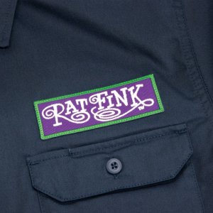 Photo10: Rat Fink Short Sleeve Work Shirt