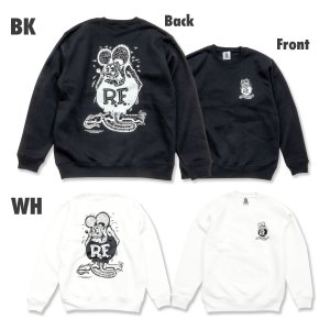 Photo5: Rat Fink Mono Standing Sweatshirt