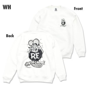 Photo6: Rat Fink Mono Standing Sweatshirt