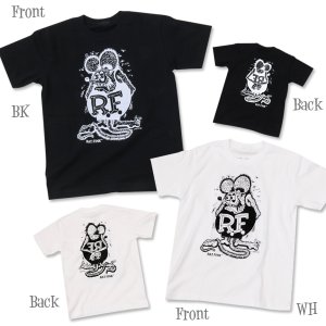 Photo1: Rat Fink Mono T-Shirt