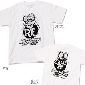 Photo2: Rat Fink Mono T-Shirt