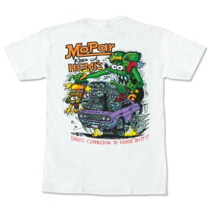 Photo2: Rat Fink Monster T-Shirt "Mopar King of Hemi"