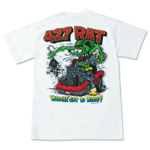 Photo2: Rat Fink Monster T-Shirt "427 Rat Shirt"