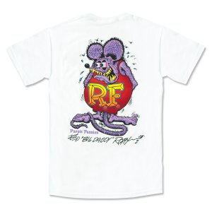 Photo2: Rat Fink Monster T-Shirt "Purple Passion"