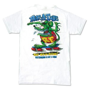 Photo2: Rat Fink Monster T-Shirt "Rat-a-Tude"