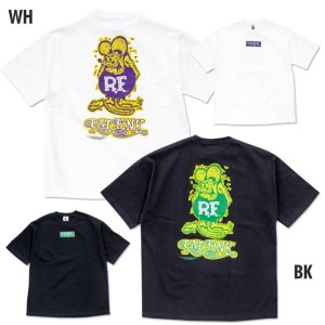 Photo5: 【30%OFF】Rat Fink Rectangle Patch T-shirt