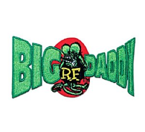 Photo1: Rat Fink Big Daddy Patch