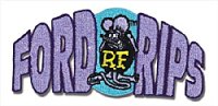 Rat Fink Ford Rips Patch