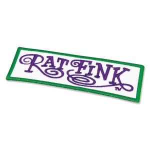 Photo3: Rat Fink Logo Patch