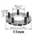Photo3: Wide Tread Spacer (3)