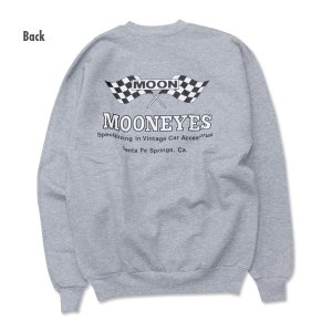 Photo4: MOON Checker Flag Sweat Shirts