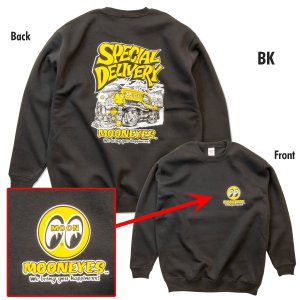 Photo2: 【Made-to-Order/Delivered in late Feb. - early Mar.】MOONEYES Special Delivery Sweatshirt