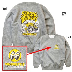 Photo3: 【Made-to-Order/Delivered in late Feb. - early Mar.】MOONEYES Special Delivery Sweatshirt