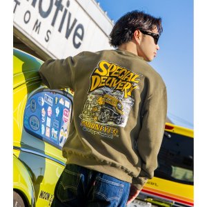 Photo17: 【Made-to-Order/Delivered in late Feb. - early Mar.】MOONEYES Special Delivery Sweatshirt