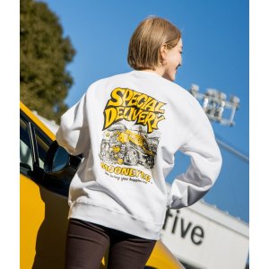 Photo13: 【Made-to-Order/Delivered in late Feb. - early Mar.】MOONEYES Special Delivery Sweatshirt