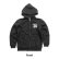 Photo2: MOONEYES 40th Anniv. Square Logo Zip Hoodie (2)