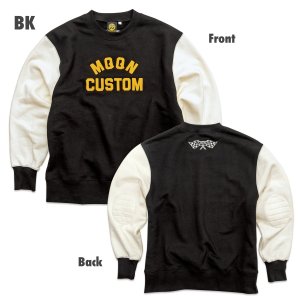 Photo8: MOON Bicolor Sweatshirt