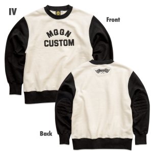 Photo7: MOON Bicolor Sweatshirt