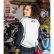 Photo2: MOON Bicolor Sweatshirt (2)