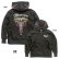 Photo8: Pinstripe Fly with MOON Emb. Zip Hoodie (8)