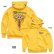 Photo7: Pinstripe Fly with MOON Emb. Zip Hoodie (7)