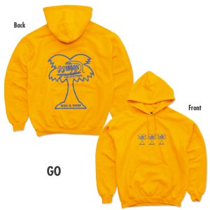 Photo3: MOON Palm Tree Pullover Hoodie